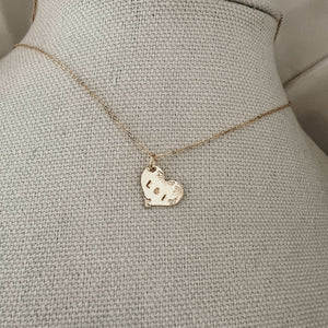 FLEUR COIN NECKLACE