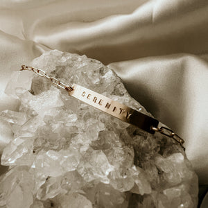 CUSTOMIZED BAR BRACELET