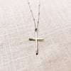 LARGE CROSS NECKLACE