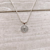 MENS STERLING SILVER ST. BENEDICT NECKLACE